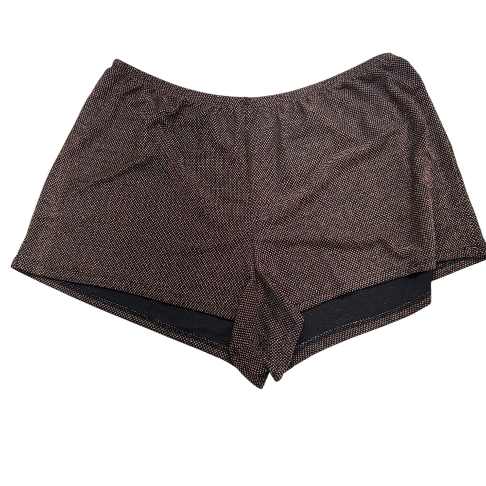 Women's Unbranded Shorts, L, Black and Gold